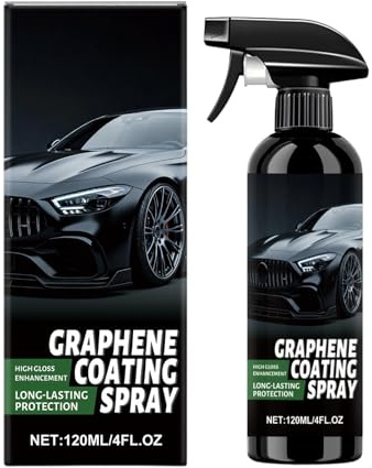 Générique Spray de Revêtement à Effet Rapide,120 ML de Liquide de Protection - Agent De Revêtement en Spray pour Voitures - pour Garniture De Véhicule Automobile Garage De Stationnement Voyage