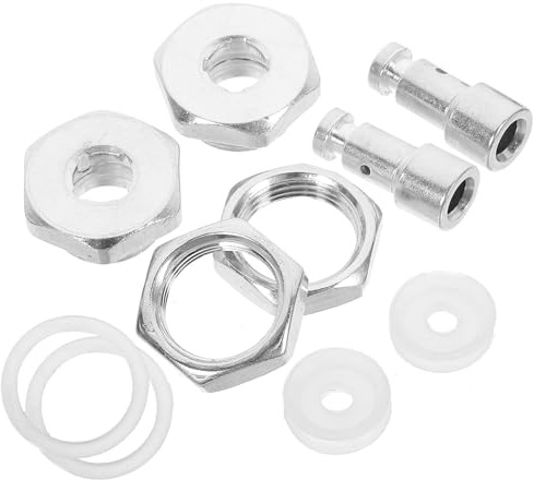 Toyvian Accesorios para Válvula de Presión y Válvula de Flotador para Olla Eléctrica, Juego de 10 Piezas de Acero Inoxidable y Silicona, Repuestos para Cocina y Ollas Rápidas