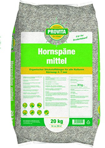 Beckmann Provita Hornspäne Körnung SII mittel (4-7 mm) 20 Kg