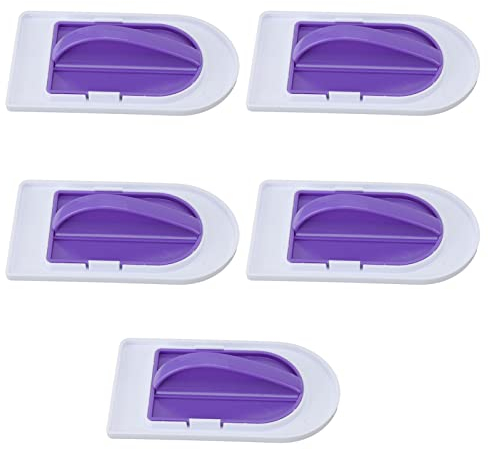 Qcwwy Herramienta para Alisar Fondant, 5 Uds., para Decorar Pasteles, Pulidor Más Suave, Herramienta Más Suave para Fondant para Pan, Masa, Pastel, Fondant, Glaseado