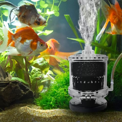 DONGKER Mini filtro de acuario orgánico, pequeño filtro de esponja física para acuario, mini filtro de espuma de peces, filtro orgánico para tanque de agua dulce de 1 a 20 galones de agua dulce/agua