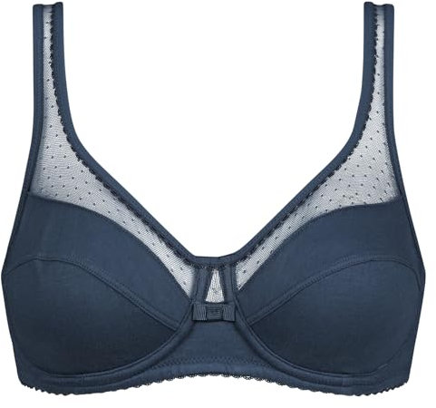 DIM avec Armatures Generous Coton Bio x1 Soutien-Gorge Femme, Rose Argile, 95E