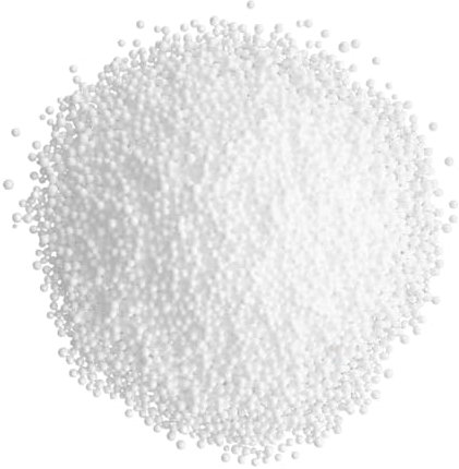 Amosfun 1 Pack Bean Bag Filler Refill 3-5mm White Foam Particles for Bean Bags Sofa Booster Pillow Filling and Crafts