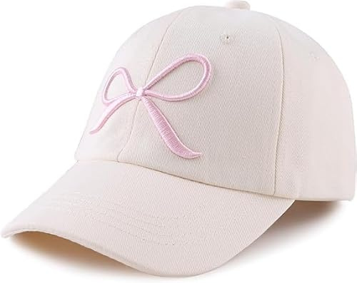 YAQUEKOU Unisex Kinder Baseballkappe Freizeit Cap Mädchen Sonnenschutz Verstellbar Sommer Outdoor Sonnenhut für Mädchen 3-10 Jahre (K, 3-10 Jahre)