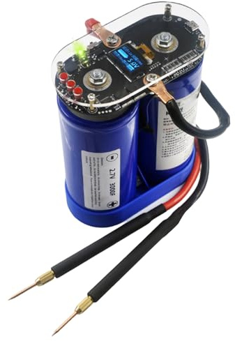 YUSSEQDD Punktsvetsmaskin med bärbar, lättanvänd, effektiv och snabb svetsning för alla metallfogningsuppgifter, punktsvetsmaskin, bärbar svets, Kan inte ändra
