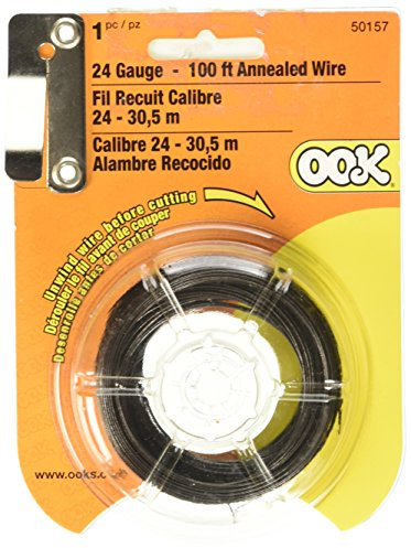 Hillman 50157 Utility Wire, 24 ga x 100 ft L, Annealed
