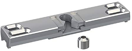 Schnapper Balkontürschnapper Metall mit Gegenstück für Verschiedene Profile (Aluplast)