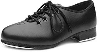 Bloch Ladies Student Tap SF3710L PU Top Oxford Style Lace up Shoes Black Adult Sizes, 6.5 M