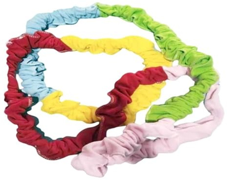 Oshhni Banda elástica cooperativa elástica Banda de Resistencia Creativa portátil Diferente Longitud para Actividades en Interiores Juegos de Fiesta de, 3m