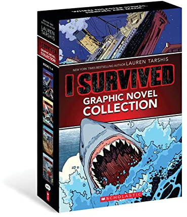 I Survived Graphic Novels #1-4 Box Set