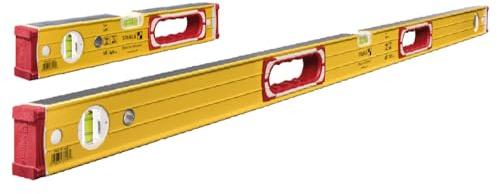 STABILA Type 196 Level Set - 48 Inch and 16 Inch Heavy Duty, Cat. No. 37816