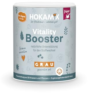 GRAU - das Original - Hokamix Vitality Booster, 1er Pack (1 x 400 g), Ergänzungsfuttermittel für Hunde