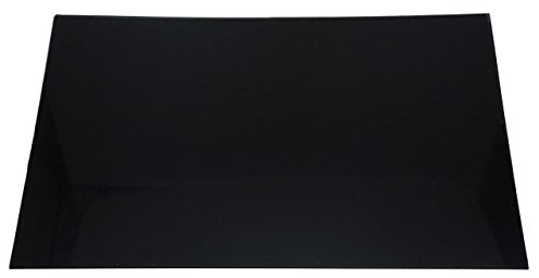 Dopro Uncut 11x17 DIY Blank Guitar Bass Pickguard Material Sheet Scratch Plate Material Sheet 29x43cm Glossy Black 1 Ply (Cut Your Own Pickguard)