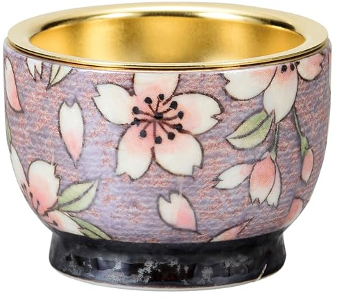 Sunmany Buddhist Altar, Rice Pottery, Single Item, Authentic Arita Ware, Made in Japan, Fashionable, Rice Bowl, Rice Container, Buddhist Altar, Modern Buddhist Altar, Cherry Blossom Laman, Offering,