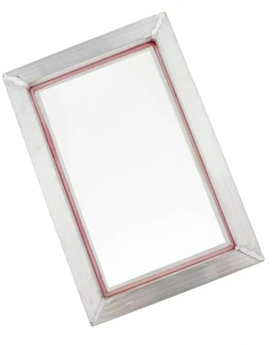 LXYTT Telaio for Stampa, Set di 1 Telaio for Serigrafia Rete in Poliestere con Stampa Serigrafica in Alluminio 77/90/120(31x43cm 90T)