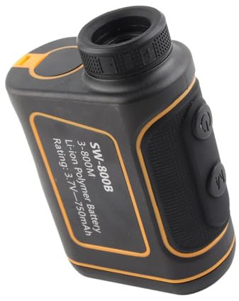 Range Finder, Touch Screen a Colori Ottico Misurazione della velocità in Tempo Reale, Messa a Fuoco Rotante per la Caccia (SW-800B)