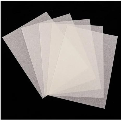 HRTUFN MIUYTRN Papier Washi A4 Auto-adhésif, matériau de Compte à Main, Autocollant Imprimable à Jet d'encre Laser, Papier Japonais translucide for Bricolage cuicui(20sheets)
