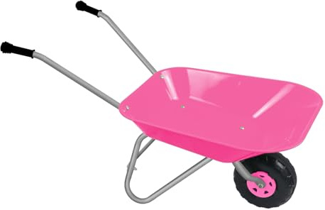 Outdoor Active 561 Brouette en métal Rose pour Enfant