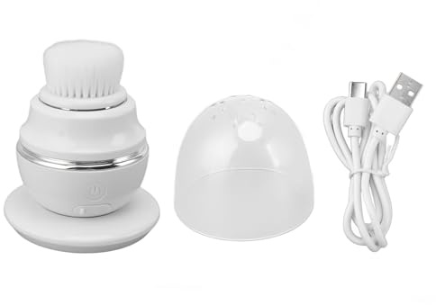 Mtlavishness Cepillo Limpiador Facial, Depurador Facial Eléctrico con 3 Configuraciones de Velocidad 180mAh Dispositivo Limpiador Exfoliante Facial Recargable para Limpieza