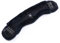 CHRIST Lammfell MONDGURT Sattelgurt von Werner Horse – anatomischer Dressurgurt (Kurzgurt) mit konkaver Sichelform, Lammfellgurt in schwarz-anthrazit, Länge: 75 cm