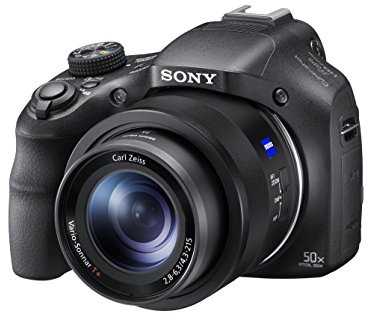 Sony HX400V Compact Digital Camera with 50x Optical Zoom, Black