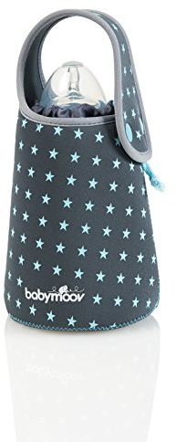 Babymoov Reise-Flaschenwärmer, Erwärmen von Babyflaschen ohne Strom, wiederaufladbar, Isolierende Hülle aus Neopren