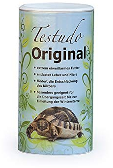 Agrobs Testudo Original | 500 g | Dose | Einzelfuttermittel für Landschildkröten | Ideales Futter für die Übergangszeit bis zur Einleitung der Winterstarre | getreidefrei
