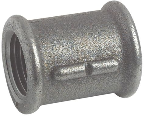 SOMATHERM FOR YOU, Manchon Fonte Galva Double Femelle 26/34 N° 270 - Raccord résistant à la corrosion, idéal pour changement de direction dans réseaux d'eau chaude/froide