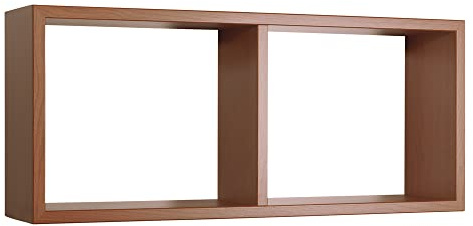 MODULARREDO | MORGANA Mensola da Muro, Libreria Sospesa, Libreria da Parete, Scaffale da Parete, Ciliegio, 70x30 p15.5 cm, Kit Tasselli Inclusi - Made in Italy