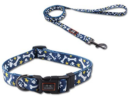 Cosyhomelondon Small Dog and Leash Set, No Pull Harness Adjustable Reflective, Dog Halter Harnesses Comfort Padded Handle, Pet Harness for Training Outdoor Walking