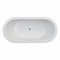 Badewanne Soprana ohne Whirlpool - System in Größen 170 cm x 80 cm bis 200 cm x 90 cm mit Platz für zwei Personen (190 cm x 80 cm)