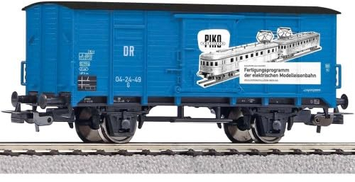 Piko 24502 H0-Gedeckter Güterwagen G02, DR, Ep.III 'VEB PIKO'