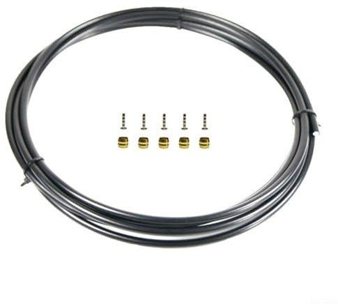 Hydraulisches Fahrrad-Bremsschlauch-Set, hydraulisches Scheibenbremsschlauch-Set, für BH90-Bremsschlauch, Oliven-Verbindungsstück, Konstruktion, schwarze Farbe