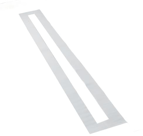 Bewinner Pochoir de Ligne de Parking Pliable, Pochoir de Ligne Droite de Route en Silicone Réutilisable 92,5 X 11,8 Pouces pour Béton asphalté, Outil de Marquage de Stationnement Facile pour Terrain