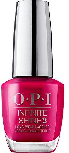 OPI Nail Polish | Infinite Shine | Nagellack mit bis zu 11 Tagen Halt | mit extra breitem ProWide Pinsel für einen perfekten Auftrag | Rottönen | Madam President | 15 ml