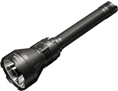 Nitecore Taschenlampe MH40S inkl. Akku, Fernschalter, 1500 m Leuchtweite, USB-C, 1500 Lumen, LED Lampe für Jagd, schwarz