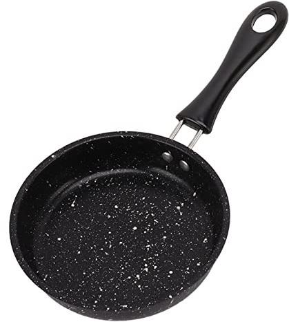 Egg Pan, Antistick Time Saving Stainless Steel Frying Pan for Kitchen (18CM)