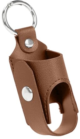 Inhalator Holder Case - Spacer Travel Pouch, Astma Kit Cover | Kompakt PU -skal Med Metallspänne -fästning, Idealisk För Att Organisera Medicinska Distanser, Skydda Inhalatoranordningar, Nödberedskap