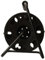 Woods 22849 Cord Reel with Metal Stand, Black, Holds up to 150-Feet 16/3 AWG by Woods