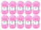 Gründl Lisa Premium Uni-Pack of 10 Balls, Acrylic, Rose 31, 10x 50g