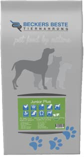 Beckers Beste - glutenfreies Welpen Hundefutter 14kg - Junior Plus Welpenfutter mit Geflügel ohne Weizen - Trockenfutter für große und kleine Hunde