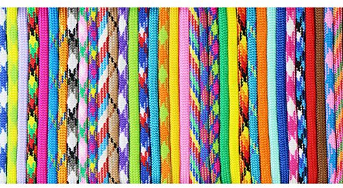 20x10ft Paracord Set Seil Schnüre 4mm 7 Kernseile Nylon Seil für DIY Handgemachte Webart Survival Armband Schlüsselanhänger Schlüsselbänder Anhänger Outdoor Camping Aktivitäten Zeltseil Hundehalsband