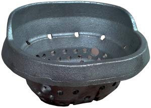 Brasero de hierro fundido de recambio para estufa de A pellets King, 20 Dimensiones 14 x 17 x 10 cm