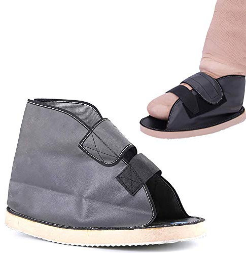 GHzzY Zapato postoperatorio para Fractura de pie/pie Roto - Botas de Andar médicas y Sandalia ortopédica con/Correas Ajustables para la protección y recuperación del pie,M