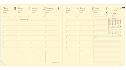 Quo Vadis Kalender Einlage Executif Prestige 16x16cm Quadratisch 905003Q