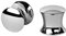 Schulte D2960 MasterClass/Garant Knopfgriff, chromoptik