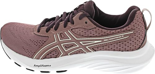 ASICS Womens Gel-Contend 9 Sneaker, Rubble Red Fawn, 6 UK