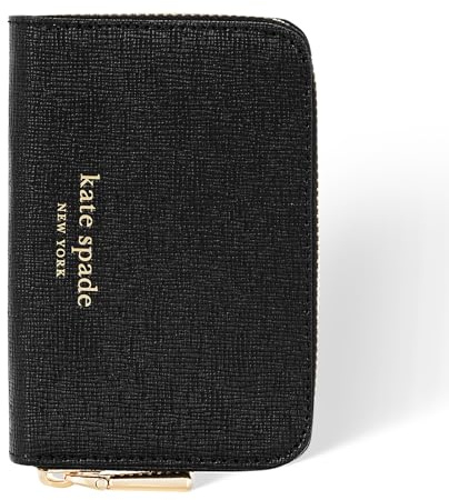 Kate Spade New York Devin Zip Magnetic Wallet/Card Holder - Compatible with MagSafe Phones and Cases - Black