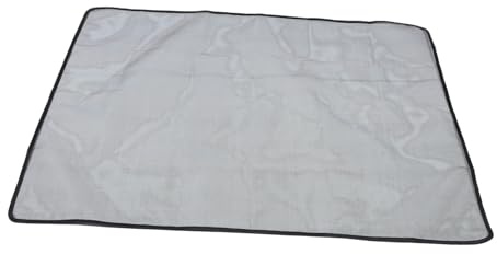 SWOOMEY Rejilla de Entrada de Aire para Coche Negro, Malla Protectora de Tela para Radiador Función de Prevención de Residuos,