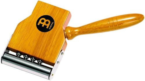 Meinl Percussion The Night Instrument - Effektinstrument mit Grillen-Sound - Mit Griff - Holz, Natur (NI1AM)